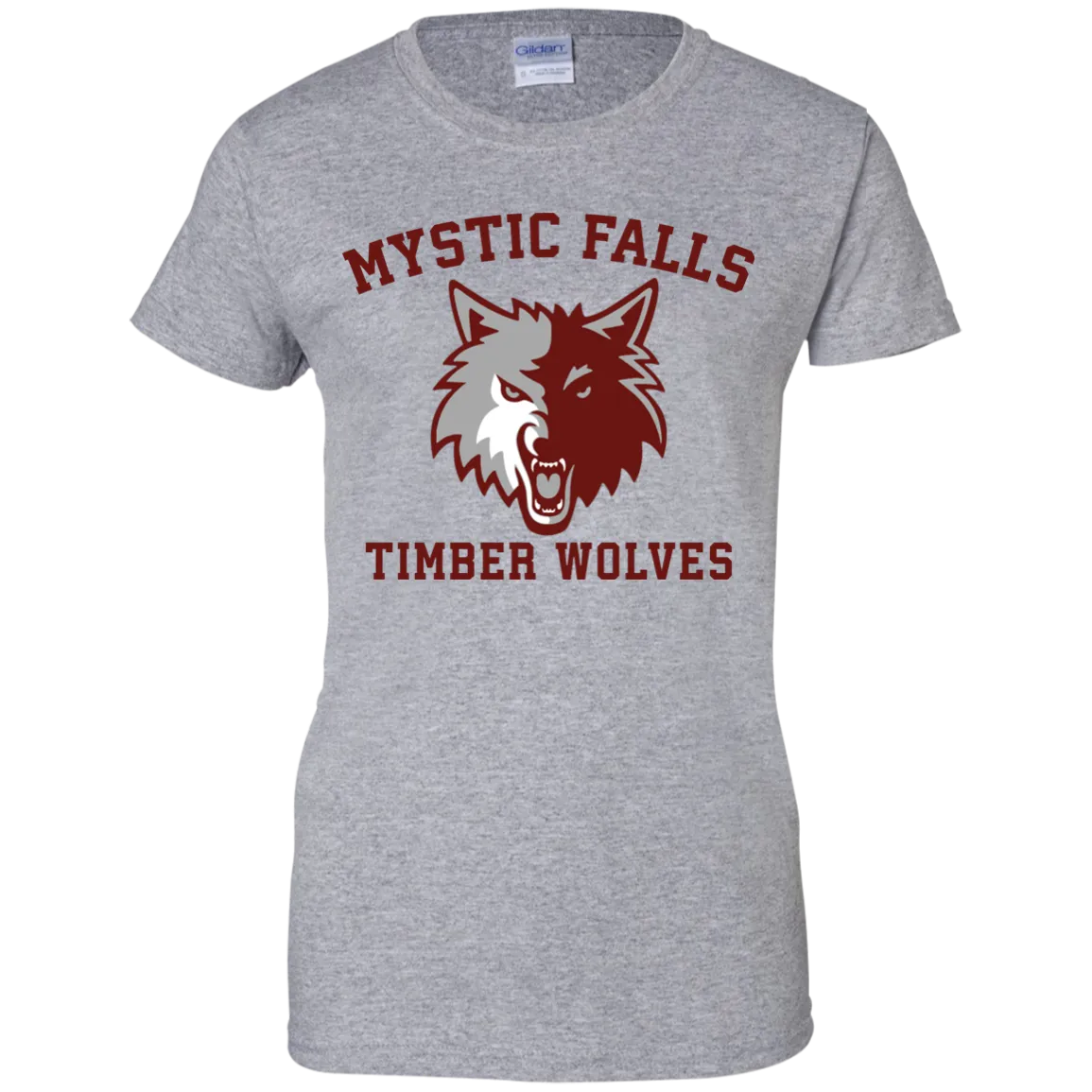 Vampire Diaries Mystic Falls Salvatore 17 Timber Wolves shirt