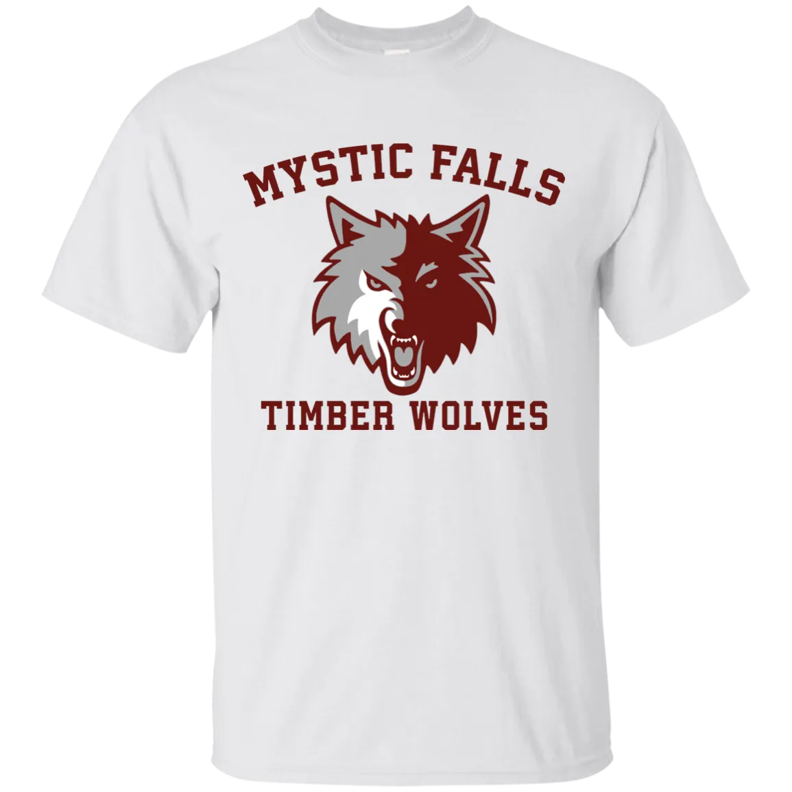 Vampire Diaries Mystic Falls Salvatore 17 Timber Wolves shirt