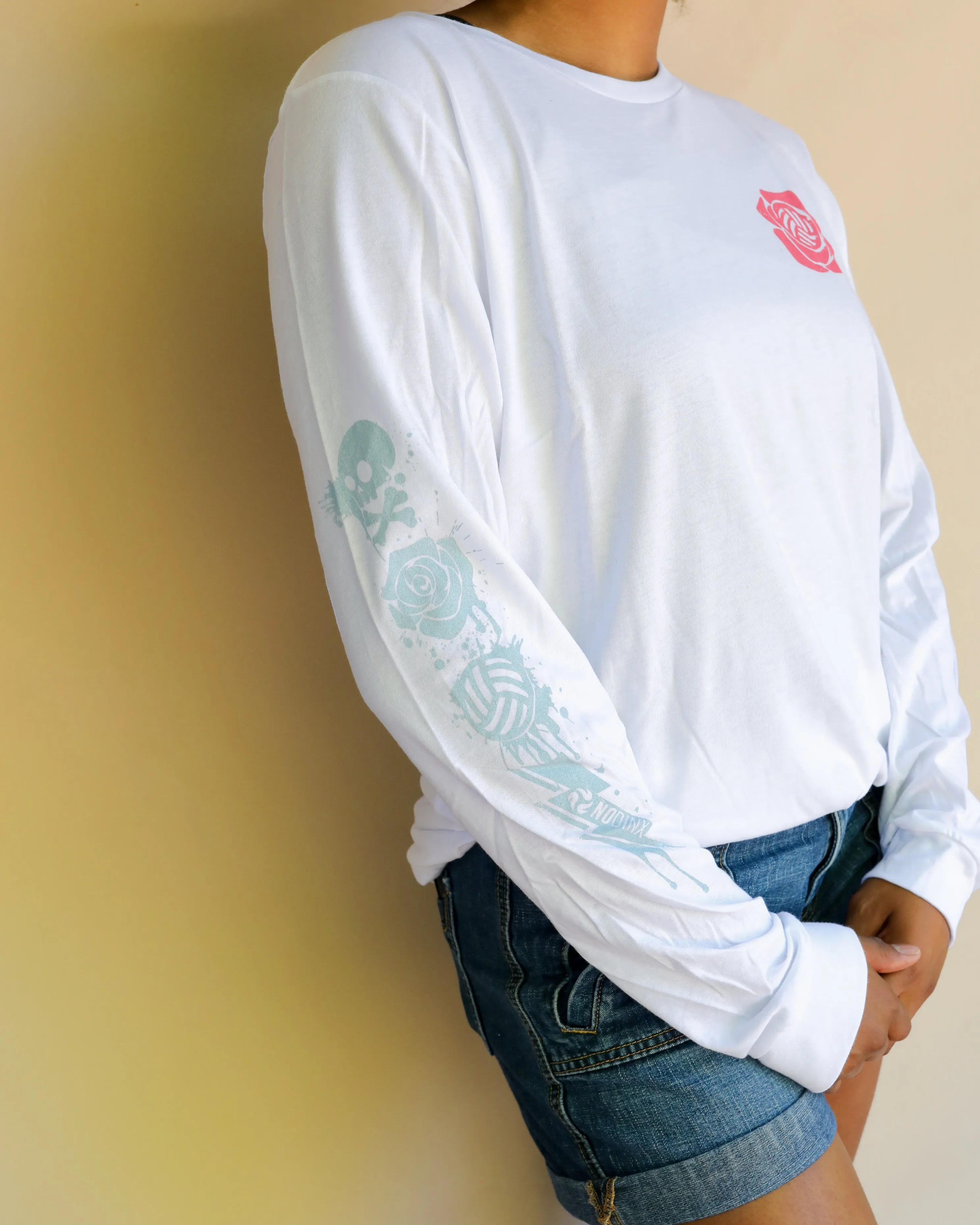 VB N' Roses Long Sleeve Shirt