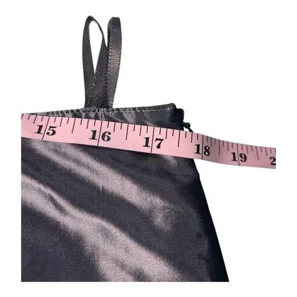 Vera Mont Paris Chrome Silver Sheen A-Line Midi Skirt &amp; Purple Back Zip Top