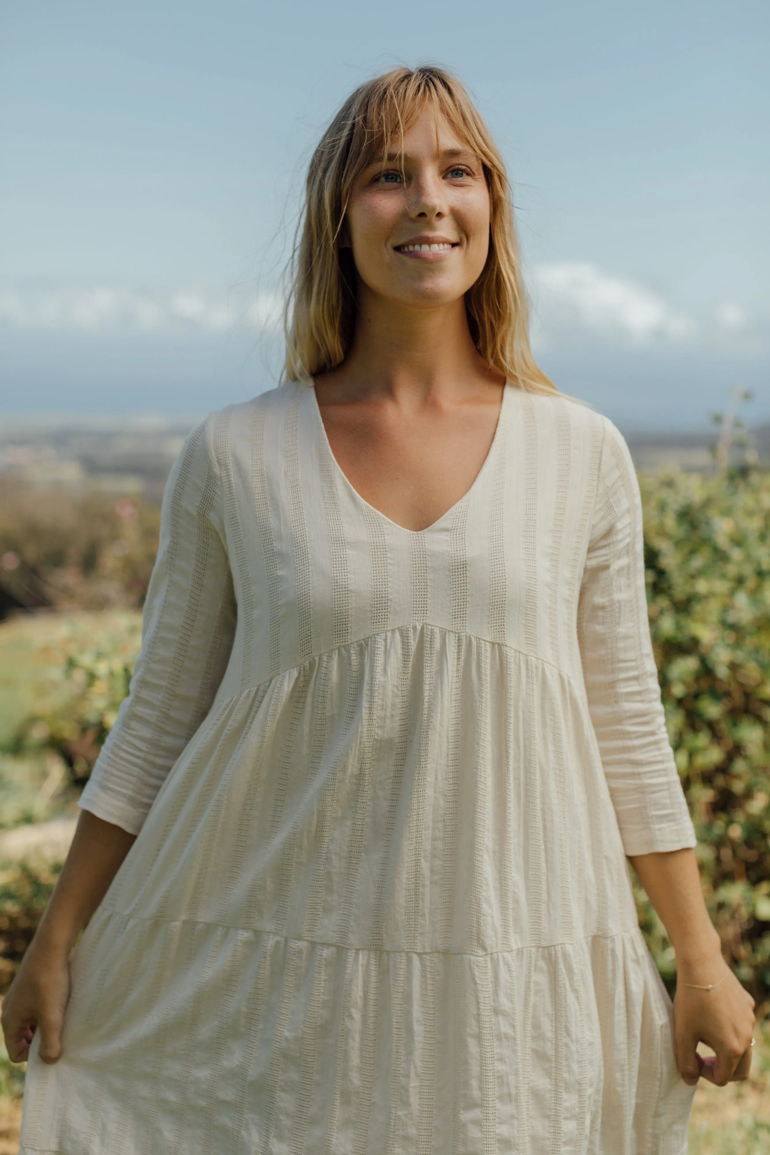 Versailles Dress - Natural