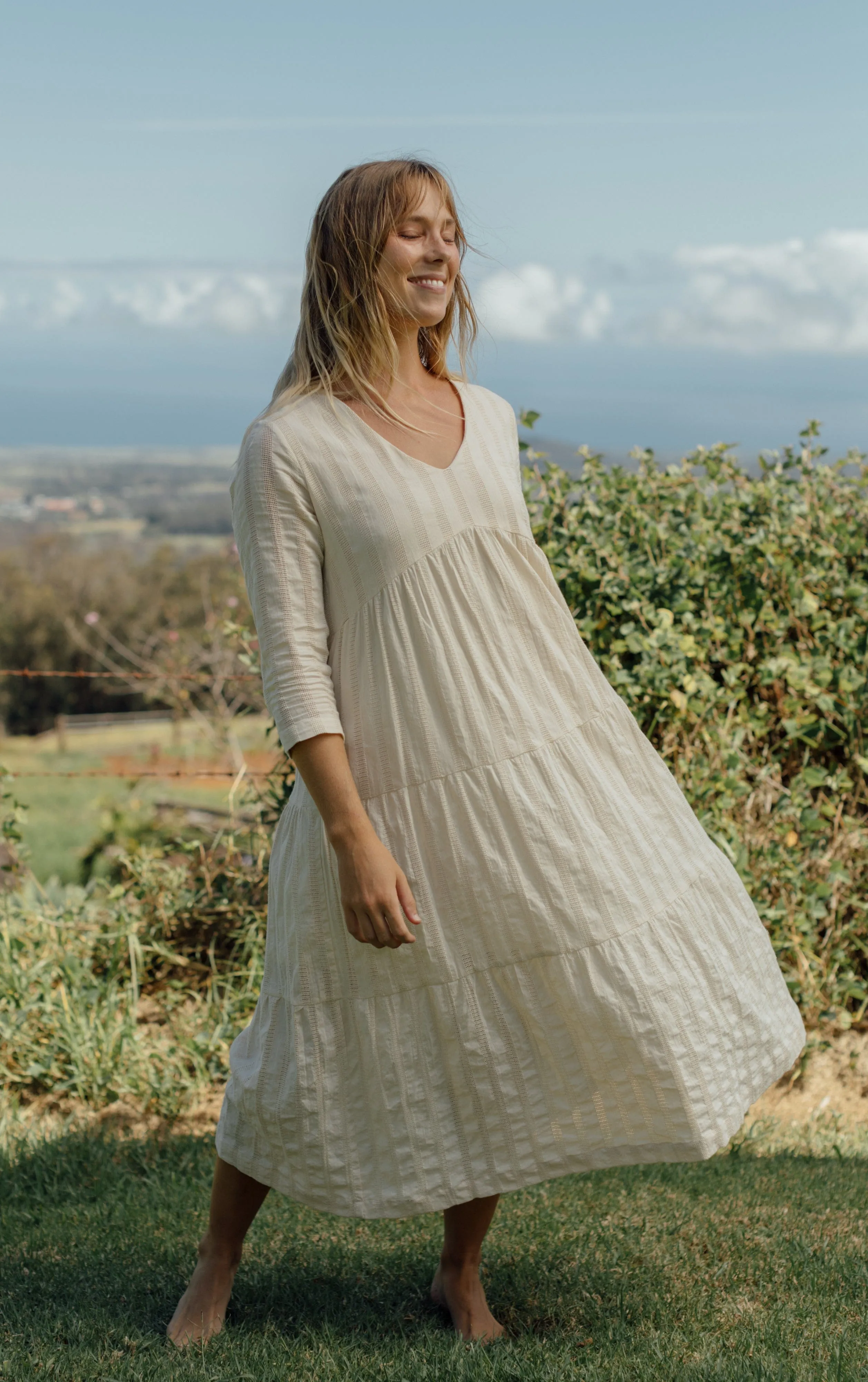 Versailles Dress - Natural