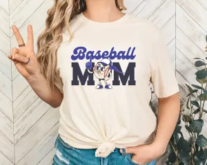 Vintage Baseball Mom Graphic Tee