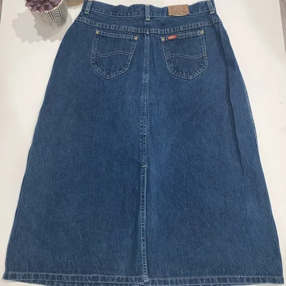 Vintage Union Made Lee Denim Skirt