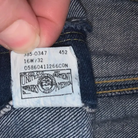 Vintage Union Made Lee Denim Skirt