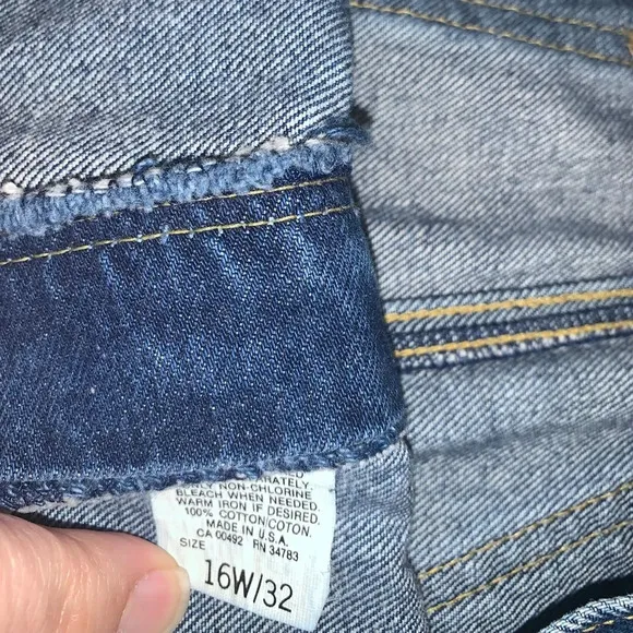 Vintage Union Made Lee Denim Skirt