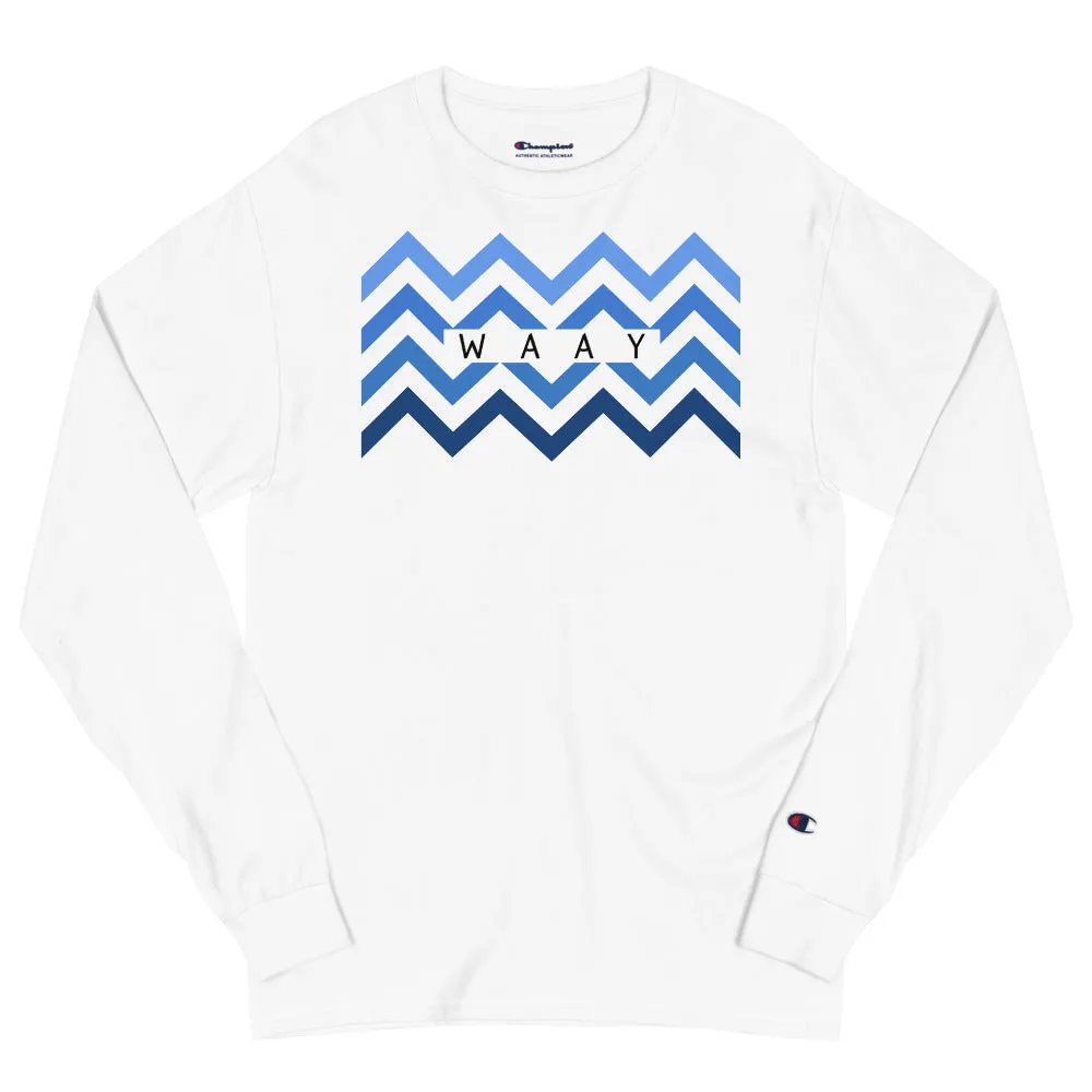 Waay Clothin x Champion Long Sleeve Shirt