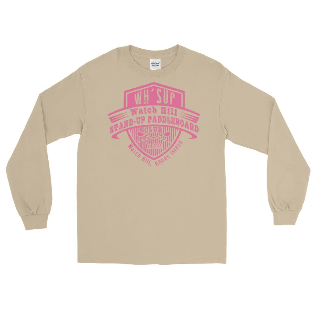 Watchill'n 'Paddle Board Club' - Long-Sleeve T-Shirt (Pink)