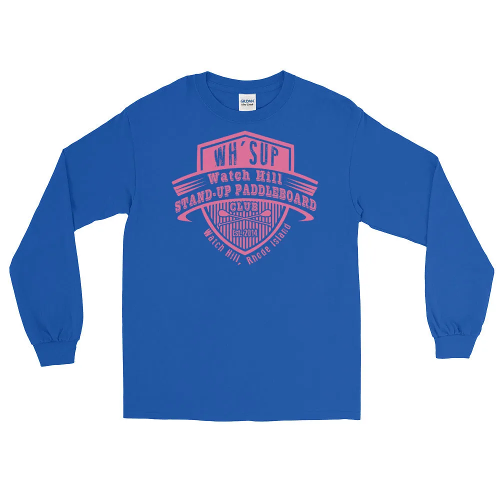 Watchill'n 'Paddle Board Club' - Long-Sleeve T-Shirt (Pink)