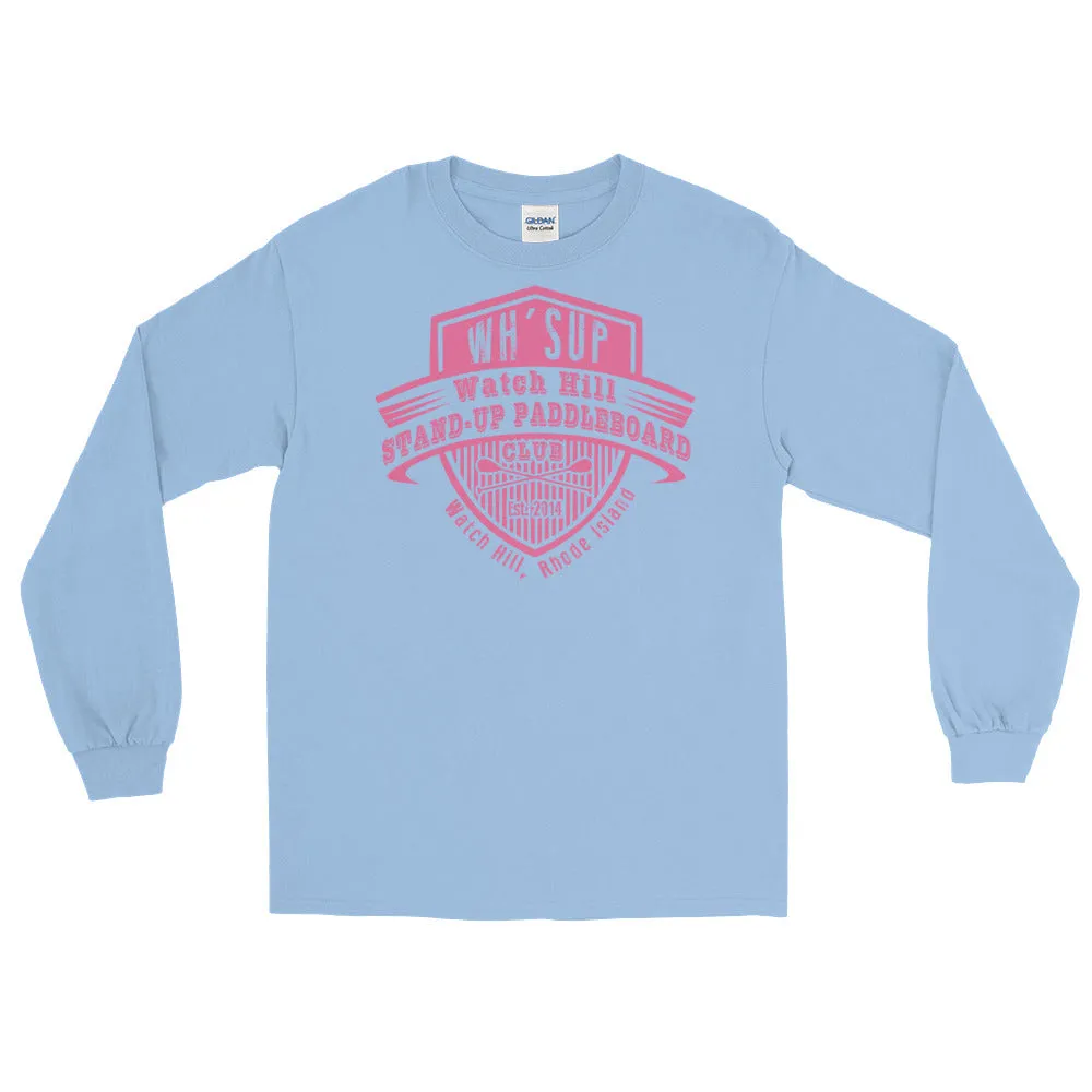 Watchill'n 'Paddle Board Club' - Long-Sleeve T-Shirt (Pink)