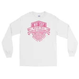 Watchill'n 'Paddle Board Club' - Long-Sleeve T-Shirt (Pink)