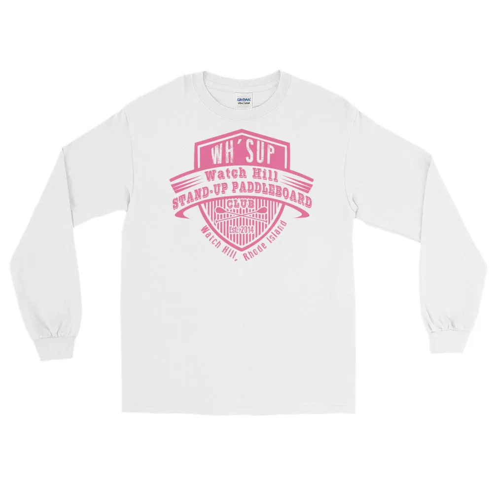 Watchill'n 'Paddle Board Club' - Long-Sleeve T-Shirt (Pink)