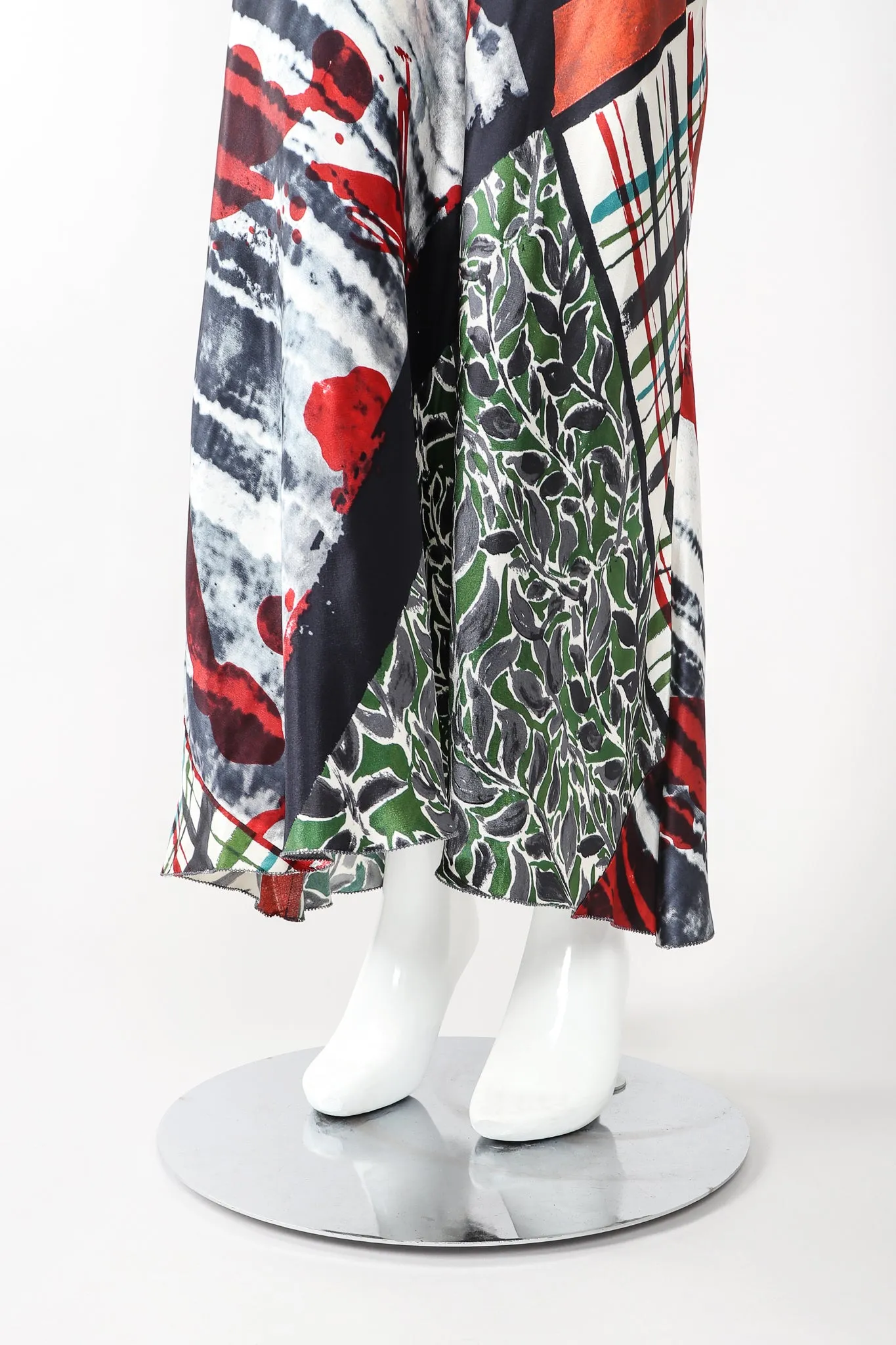 Watercolor Splatter Skirt