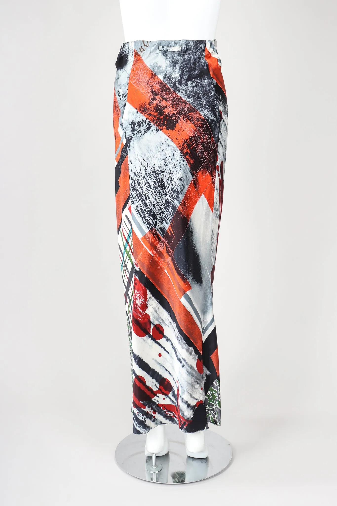 Watercolor Splatter Skirt