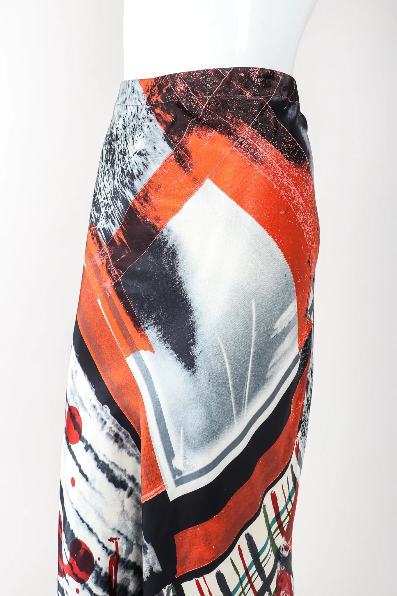 Watercolor Splatter Skirt