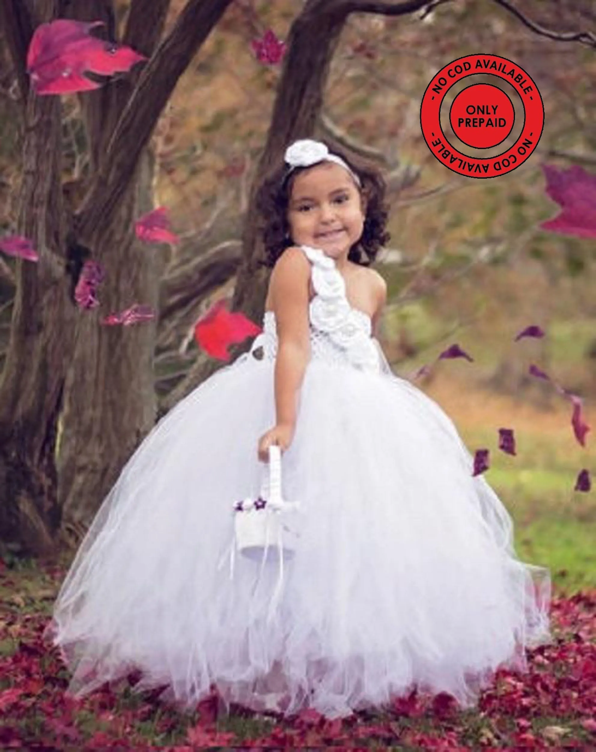 White Tutu Dress For Girls