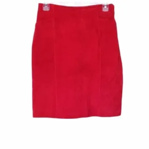 Wilson Leather Red Pencil skirt size 8