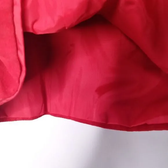 Wilson Leather Red Pencil skirt size 8