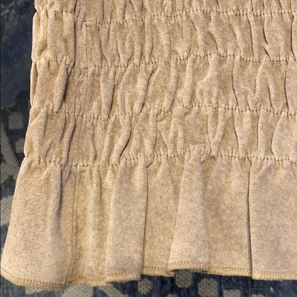 Wilsons Leather Maxima Smocked Suede Skirt or Top