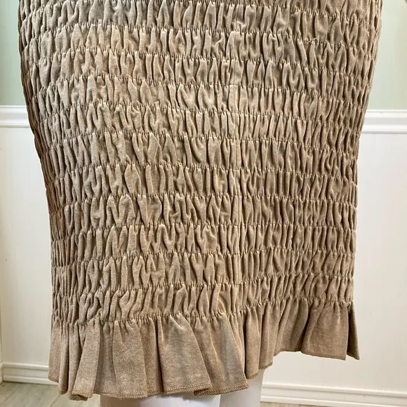 Wilsons Leather Maxima Smocked Suede Skirt or Top