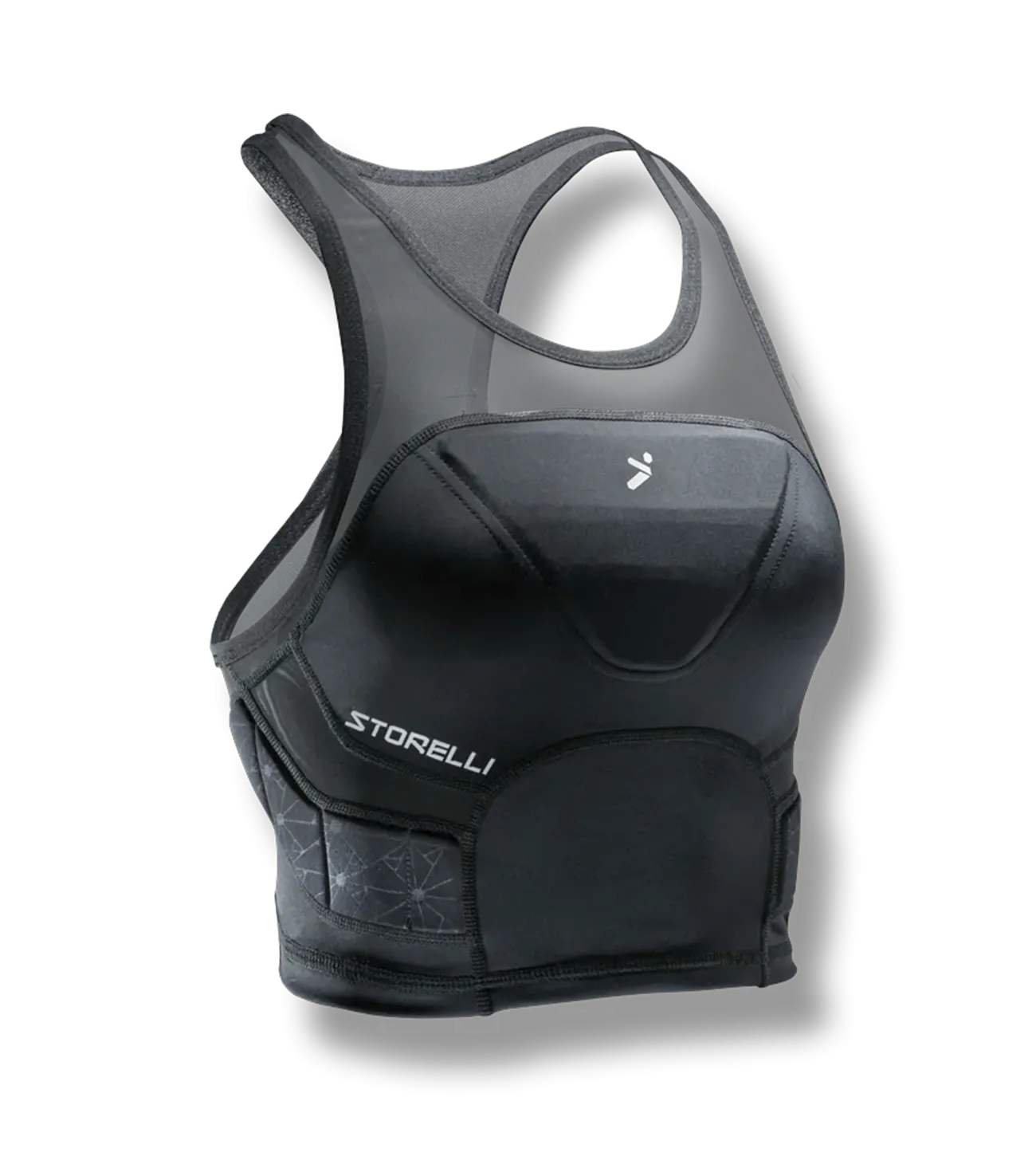 Women’s Bodyshield Crop Top Black Storelli