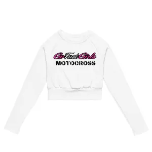 Women's Motocross Long-Sleeve Crop Top