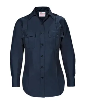 Women’s Paragon Plus Poplin Long Sleeve Shirt with Postal Police Emblem - Postal Police