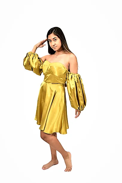 Women's Skirt and Off  Shoulder Top