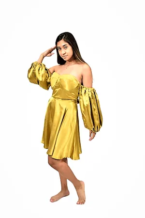 Women's Skirt and Off  Shoulder Top