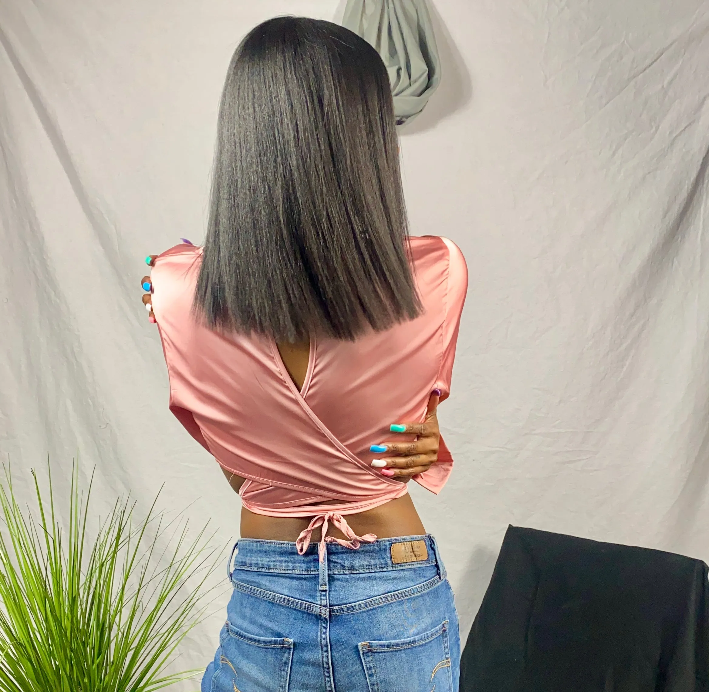 Wrap Around Crop Top