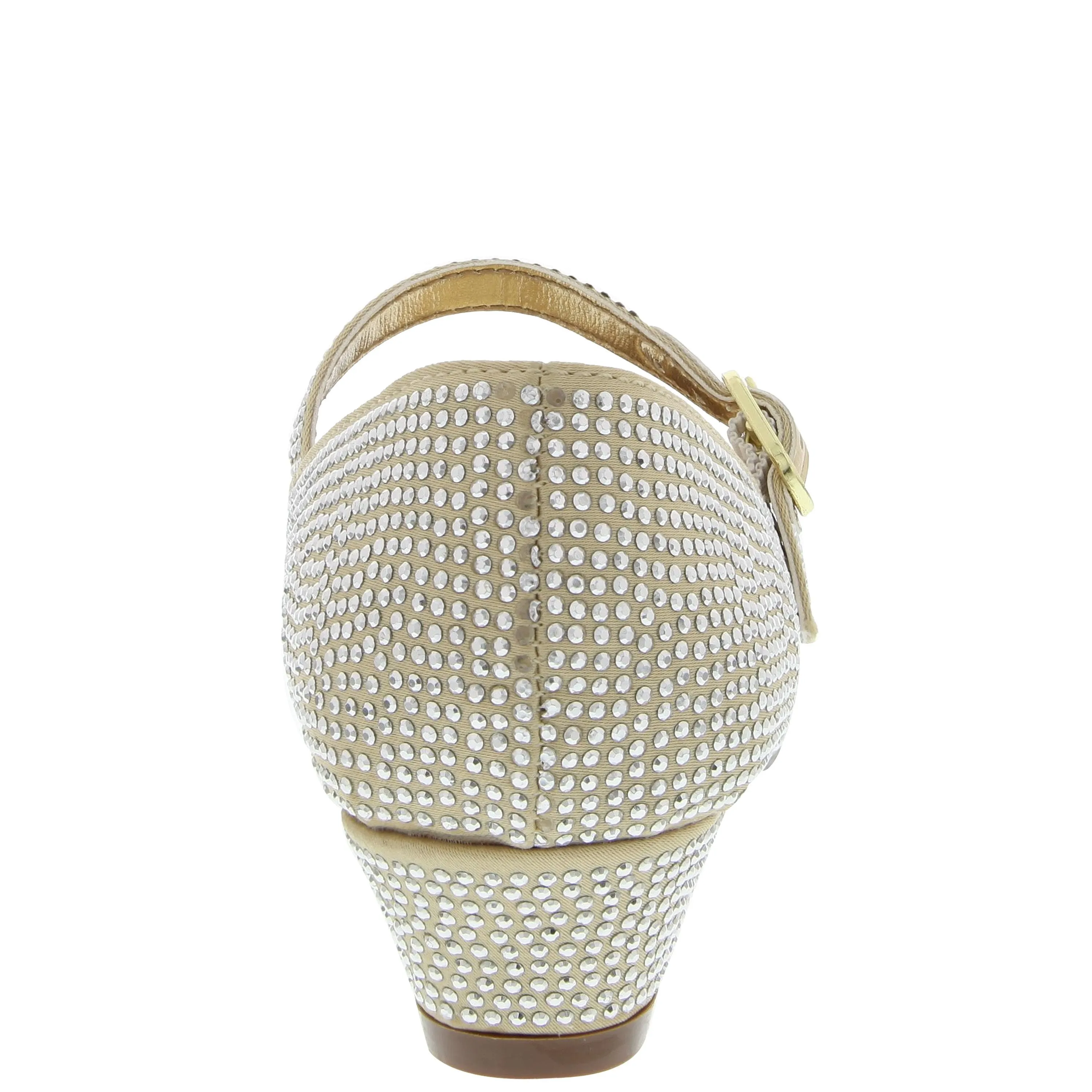 ZELIA-GOLD SATIN STUDS